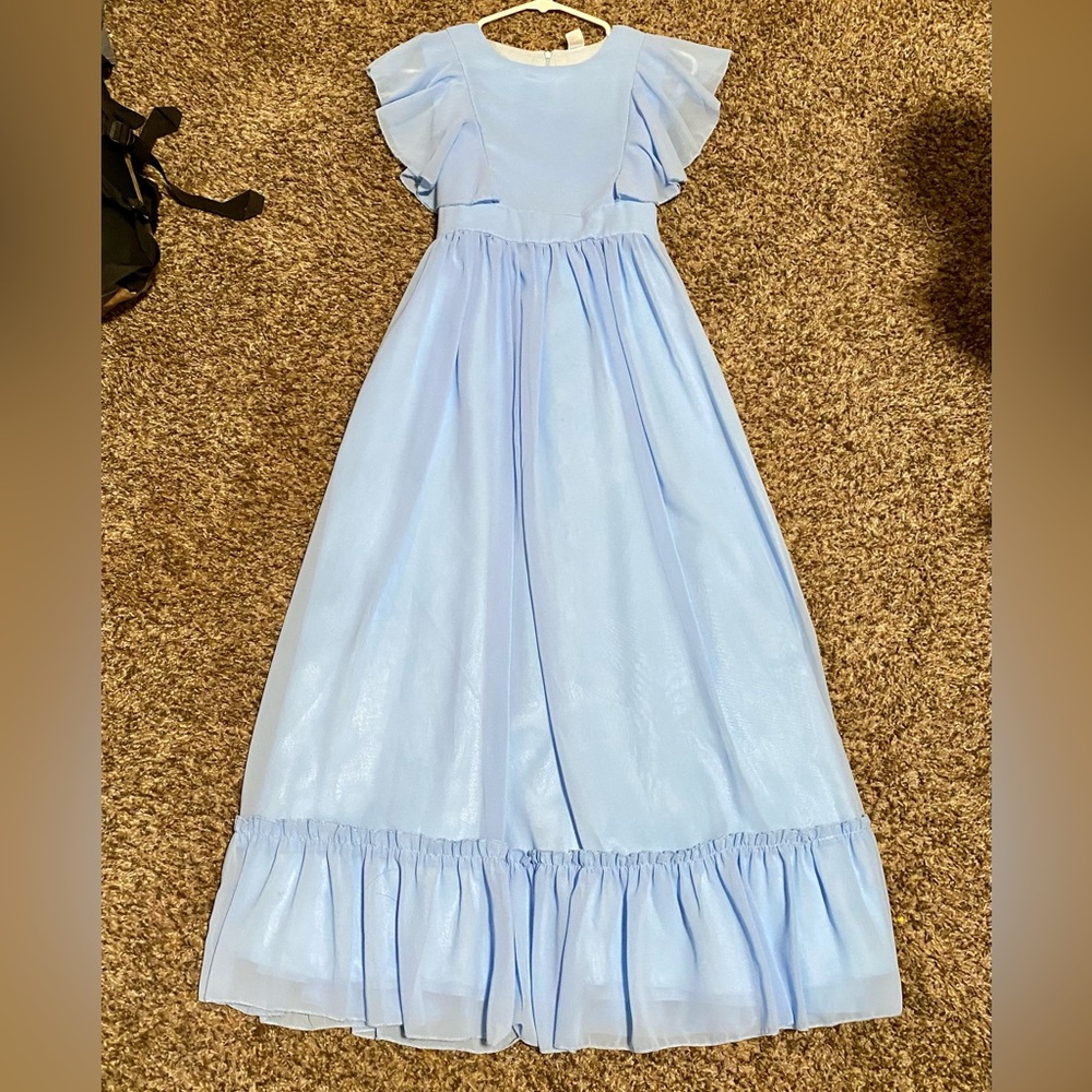 Blue formal dress